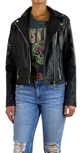 Chaqueta Negra Tachas