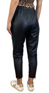 Pantalón Cuero Negro
