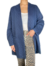 Tapado Azul Algodón Orgánico