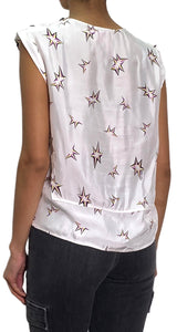 Blusa Blanca Estrellas