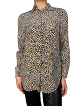 Blusa Seda Leopard