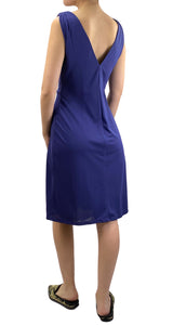 Vestido Azul Midi