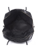 Cartera Crocco Lucido Negro