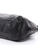 Cartera Crocco Lucido Negro