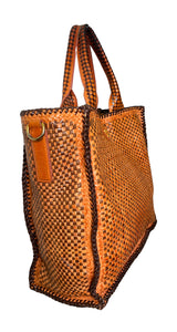 Bolso Cuero Trenzado