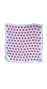 Pañuelo Floreado Rosa