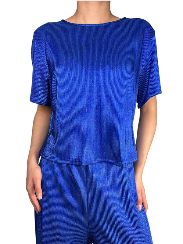 Polera Fibras Metalizadas