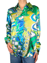 Blusa Verde Seda