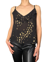 Top Frills Jacquard Lurex