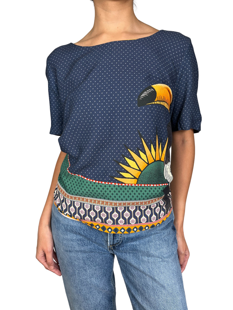 Blusa Sunrise Tucan Sin Espalda