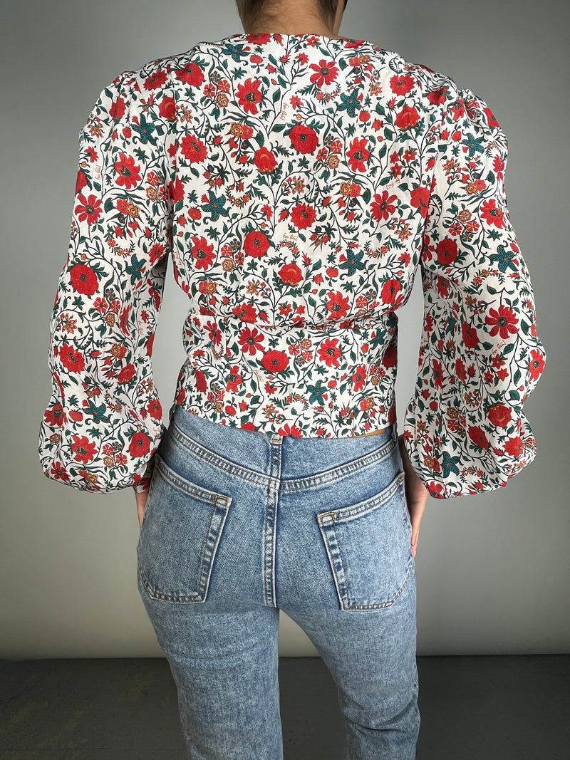 Blusa Floreada