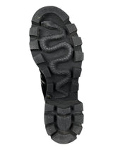 Botín Gucci Sylvie Web 55mm Cuero Negro