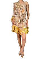 Vestido Velvet con Fibras Metalizadas