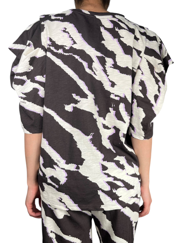 Polera Beck Black Cebra