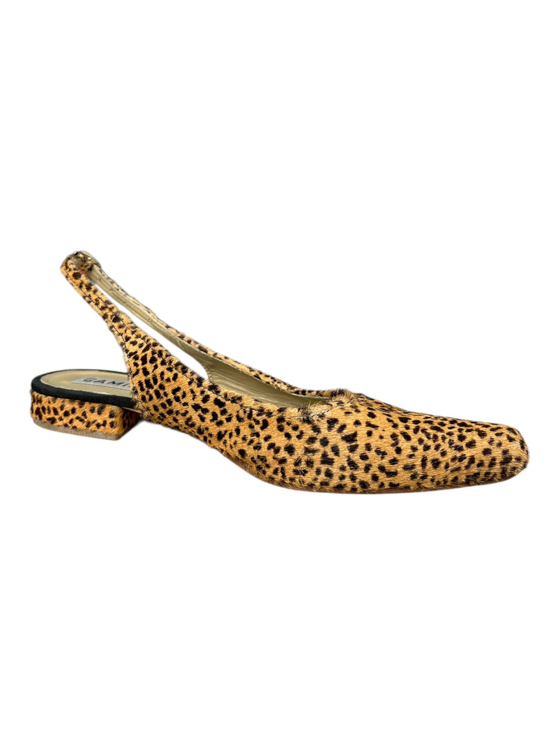 Flats Animal Print Pelo