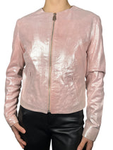 Campera Marion Cuero Glitter