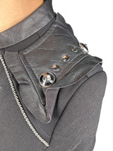Chaqueta Tachas Viscosa