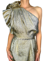 Vestido Asimétrico Lurex