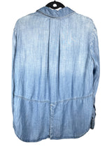Blusa Denim Bolsillos