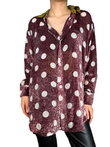 Blusa Seda Relieve