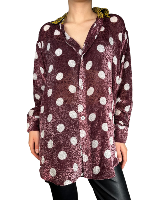 Blusa Seda Relieve