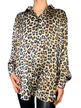 Blusa Print  Satinada
