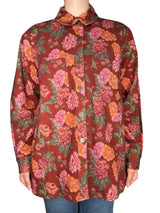 Sobrecamisa Bowie Red Flowers