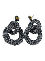 Aros Lurex Plomo