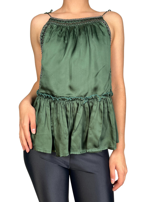 Blusa Viscosa Mostacillas