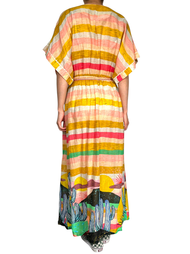 Salida de baño multicolor