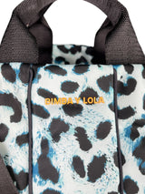 Cartera Animal Print Blue