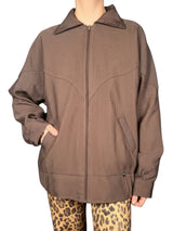 Chaqueta Plisada Metalizada