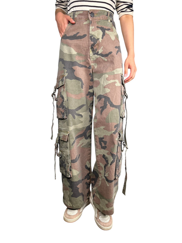 Pantalón Cargo Camuflaje
