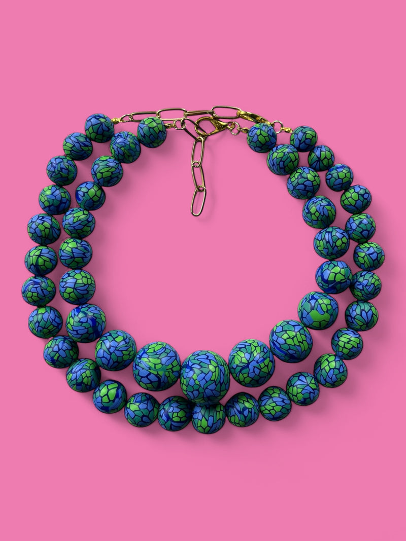 Collar Esferas World