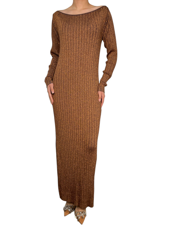 Vestido Tejido Lurex