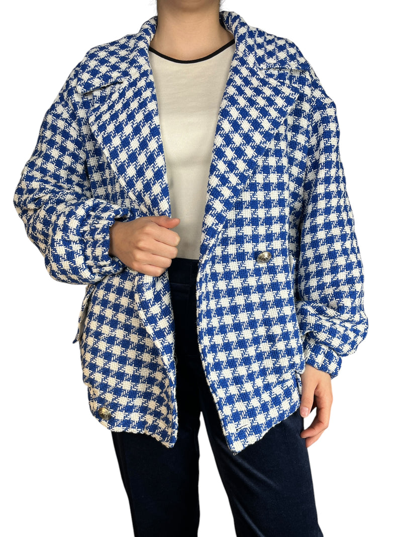 Bomber Houndstooth