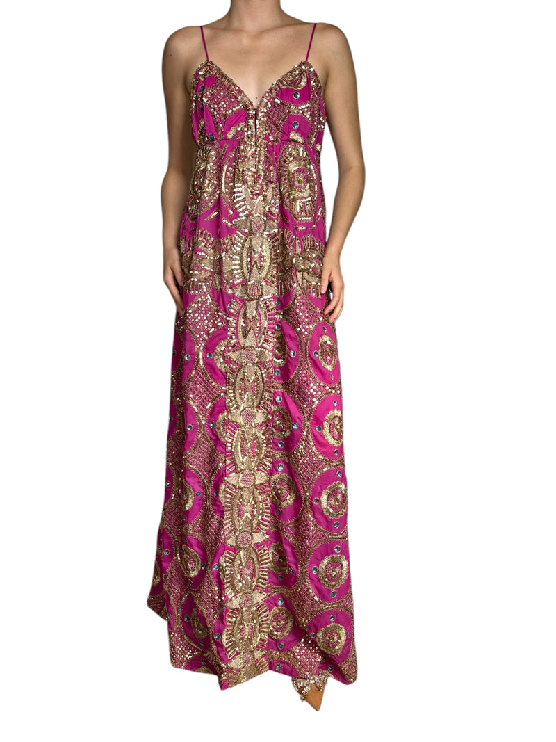 Vestido Bordado Lentejuelas 