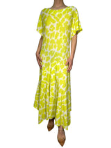 Vestido Maxi Aberturas Abstract