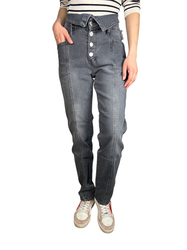 Jeans Papper Gris