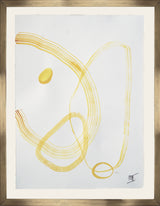 Abstracción minimal ocre
