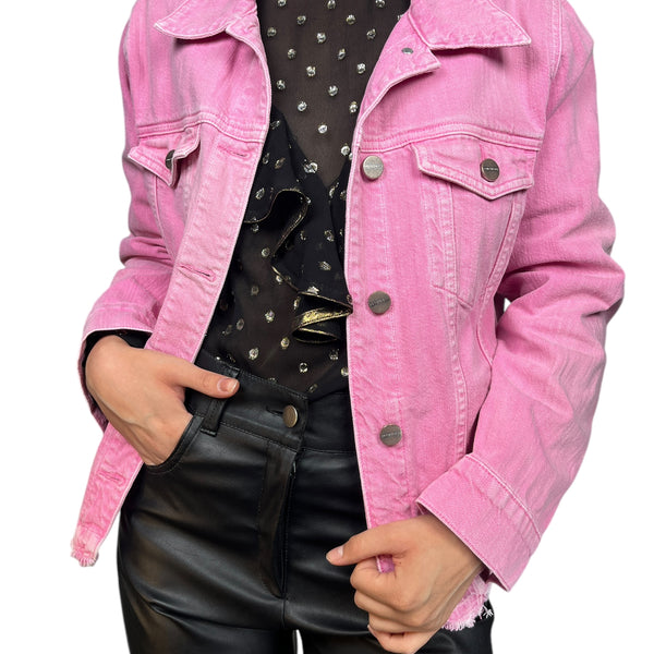 Chaqueta Denim Rosada SANCTUARY – Market People