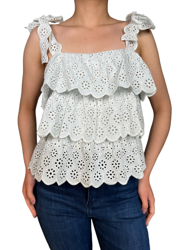 Top Broderie