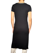 Vestido Cuello Lurex