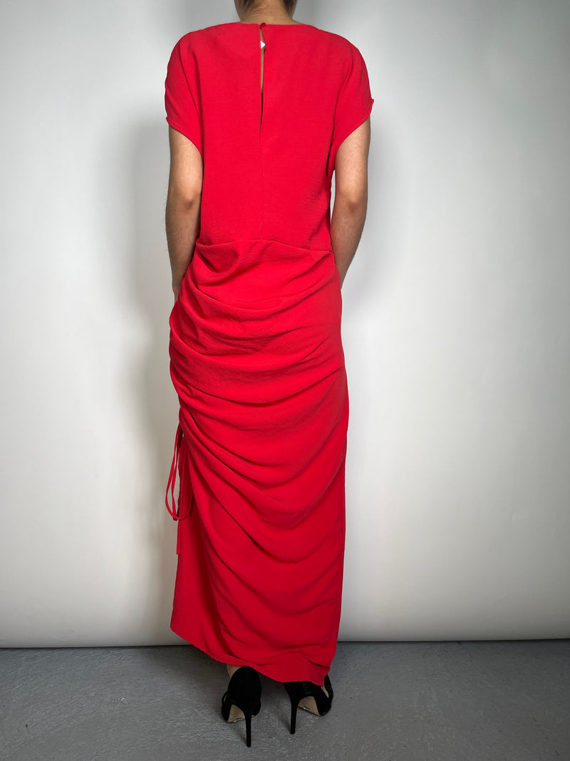 Vestido Fruncido Lateral