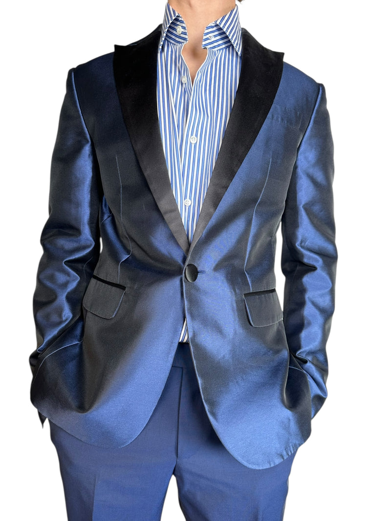 Blazer Azul Metalizado