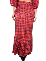 Falda Cuadros Jacquard