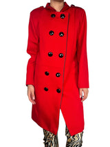 Abrigo Botones Negros