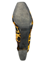 Taco Alto Charol Leopardo