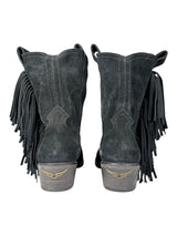 Botines Texanos Flecos Cuero