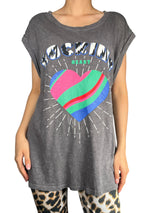 Polera Estampado Corazón